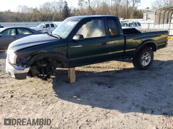 2001 Toyota Tacoma PreRunner with VIN 5TESM92NX1Z836751, listed as a Copart auction lot 48684885 with Not provided miles and Salvage title. Bid and sale history available at DreamBid. Image 1.