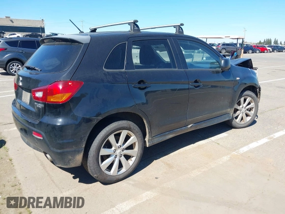 2012 Mitsubishi Outlander Sport SE with VIN JA4AR4AU4CZ004887, listed as a IAAI auction lot 41891518 with 1 mi miles. Bid and sale history available at carsss.com. Image 4.