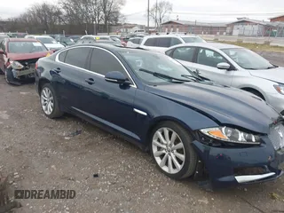 2013 Jaguar XF V6 SC with VIN SAJWJ0EF7D8S83218, listed as a IAAI auction lot 41191793 with 51,609 mi miles. Bid and sale history available at carsss.com. Image 1.