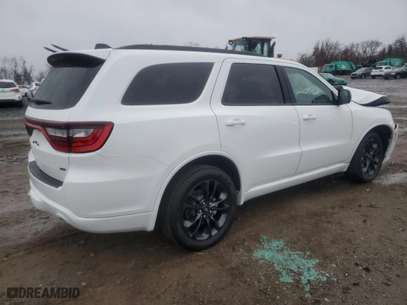 2024 Dodge Durango GT with VIN 1C4RDJDG9RC226624, listed as a Copart auction lot 81936504 with 2,626 mi miles and Salvage Title. Bid and sale history available at carsss.com. Image 3.