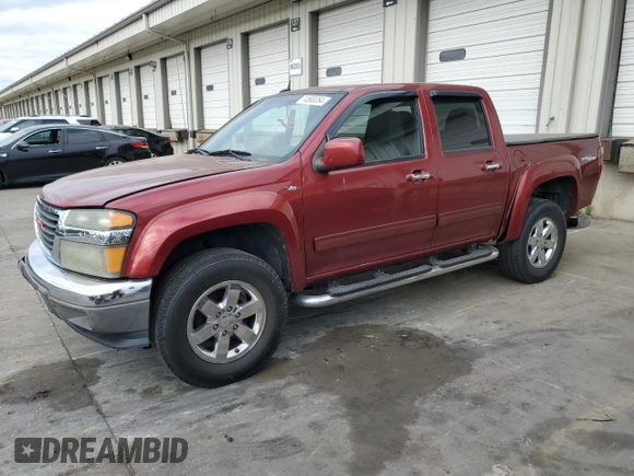 2010 GMC Canyon SLE1 with VIN 1GTJTCDP1A8136659, listed as a Copart auction lot 74568354 with 243,634 mi miles and Salvage Title. Bid and sale history available at carsss.com. Image 1.