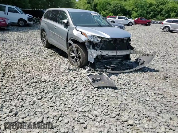 2017 Toyota Highlander LE with VIN 5TDBZRFH5HS481159, listed as a Copart auction lot 59106835 with Not provided miles and Salvage title. Bid and sale history available at DreamBid. Image 14.