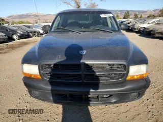 2004 Dodge Dakota Sport with VIN 1D7HL38NX4S789687, listed as a Copart auction lot 77435824 with 157,993 mi miles and Salvage Title. Bid and sale history available at carsss.com. Image 5.