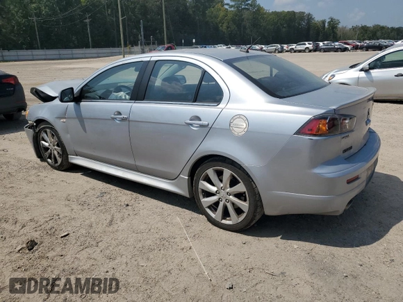 2014 Mitsubishi Lancer Ralliart with VIN JA32V6FV5EU000994, listed as a Copart auction lot 68766704 with 89,276 mi miles and Salvage Title. Bid and sale history available at DreamBid. Image 2.