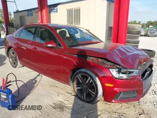 2018 Audi A4 Premium Plus with VIN WAULMAF46JA067552, listed as a IAAI auction lot 41196454 with 61,361 mi miles. Bid and sale history available at carsss.com. Image 14.
