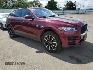 2017 Jaguar F-Pace 35t with VIN SADCS2BV4HA051328, listed as a Copart auction lot 61606355 with Not provided miles and Clean title. Bid and sale history available at DreamBid. Image 4.