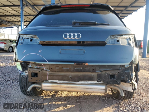 2023 Audi Q5 S line Premium Plus with VIN WA1EAAFY4P2019987, listed as a Copart auction lot 59900015 with 23,663 mi miles and Salvage title. Bid and sale history available at DreamBid. Image 6.