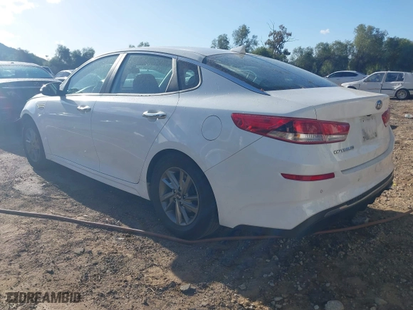 2019 Kia Optima S with VIN 5XXGT4L37KG318038, listed as a IAAI auction lot 41681133 with 78,830 mi miles. Bid and sale history available at carsss.com. Image 3.