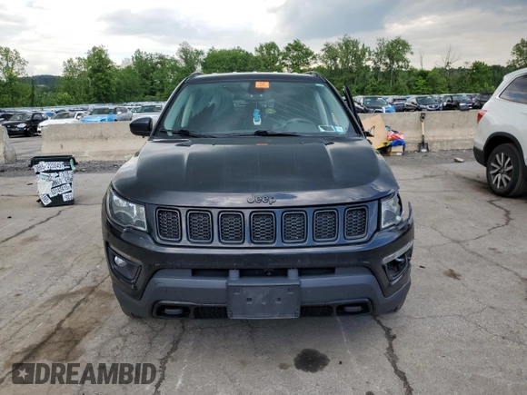 2019 Jeep Compass Sport with VIN 3C4NJDAB4KT683191, listed as a Copart auction lot 58890005 with 181,241 mi miles and Salvage title. Bid and sale history available at DreamBid. Image 5.