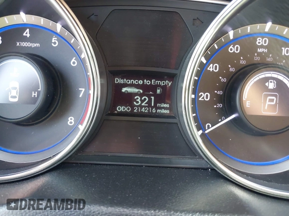 2011 Hyundai Sonata Limited with VIN 5NPEC4AC1BH108422, listed as a IAAI auction lot 42020425 with 214,216 mi miles and . Bid and sale history available at DreamBid. Image 7.