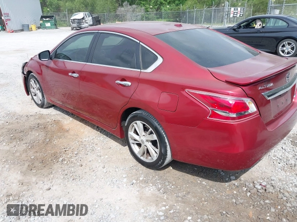 2013 Nissan Altima SV with VIN 1N4AL3AP0DN443076, listed as a IAAI auction lot 42060615 with 221,530 mi miles and . Bid and sale history available at carsss.com. Image 3.