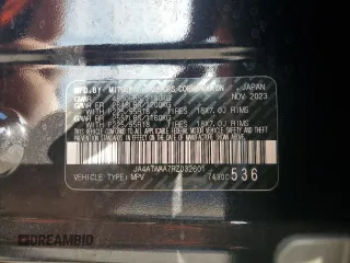 2024 Mitsubishi Eclipse Cross SE with VIN JA4ATWAA7RZ032601, listed as a Copart auction lot 53124085 with 6,467 mi miles and Salvage title. Bid and sale history available at DreamBid. Image 16.