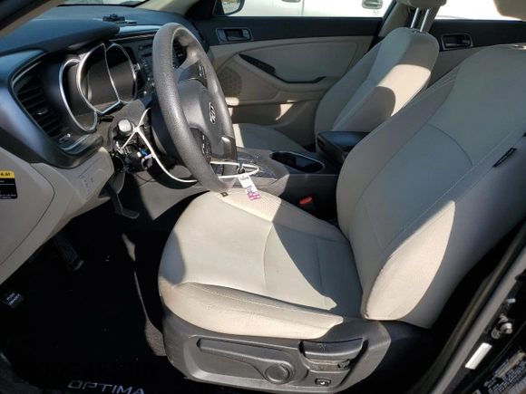 2015 Kia Optima LX with VIN 5XXGM4A77FG367300, listed as a Copart auction lot 49501755 with 101,104 mi miles and Salvage Title. Bid and sale history available at carsss.com. Image 7.