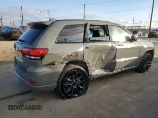 2022 Jeep Grand Cherokee WK Laredo X with VIN 1C4RJEAG2NC128498, listed as a Copart auction lot 89158855 with 17,345 mi miles and Salvage Title. Bid and sale history available at carsss.com. Image 3.