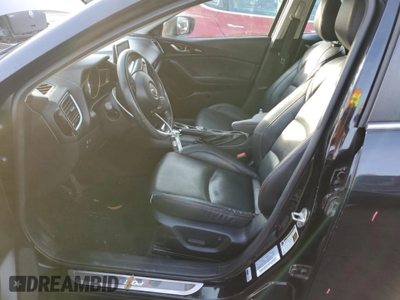 2014 Mazda 3 i Grand Touring with VIN JM1BM1M72E1102296, listed as a Copart auction lot 79222024 with 144,122 mi miles and Salvage Title. Bid and sale history available at DreamBid. Image 7.
