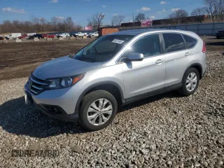 2014 Honda CR-V EX with VIN 5J6RM4H58EL052057, listed as a Copart auction lot 50411045 with 126,199 mi miles and Salvage Title. Bid and sale history available at carsss.com. Image 1.