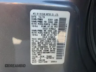 2016 Infiniti QX70 with VIN JN8CS1MU5GM670483, listed as a Copart auction lot 57710185 with 144,215 mi miles and Clean title. Bid and sale history available at DreamBid. Image 14.