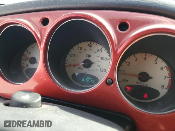 2004 Chrysler PT Cruiser Limited z VIN 3C8FY68804T218267, wystawiony jako Copart lot #47243915 z przebiegiem 51 273 mil mil oraz Czysty tytuł • Clean title. Historia ofert i sprzedaży dostępna na DreamBid. Obrazek 9.