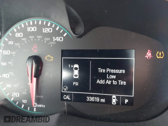 2017 Chevrolet Trax LS with VIN 3GNCJKSB0HL158137, listed as a IAAI auction lot 41856941 with 33,619 mi miles. Bid and sale history available at carsss.com. Image 7.