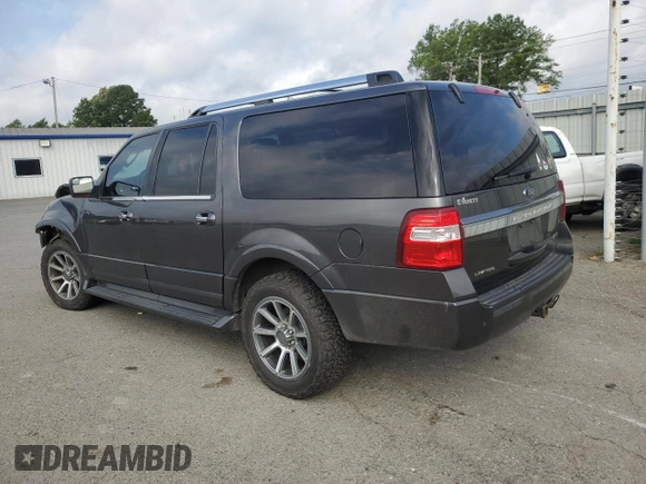 2017 Ford Expedition Max Limited z VIN 1FMJK2ATXHEA69601, wystawiony jako Copart lot #56829125 z przebiegiem 126 335 mil mil oraz Szkoda całkowita • Salvage title. Historia ofert i sprzedaży dostępna na DreamBid. Obrazek 2.