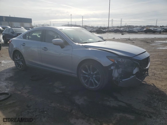 2017 Mazda Mazda6 Grand Touring with VIN JM1GL1X56H1141125, listed as a Copart auction lot 51604335 with 144,922 mi miles and Clean Title. Bid and sale history available at carsss.com. Image 4.