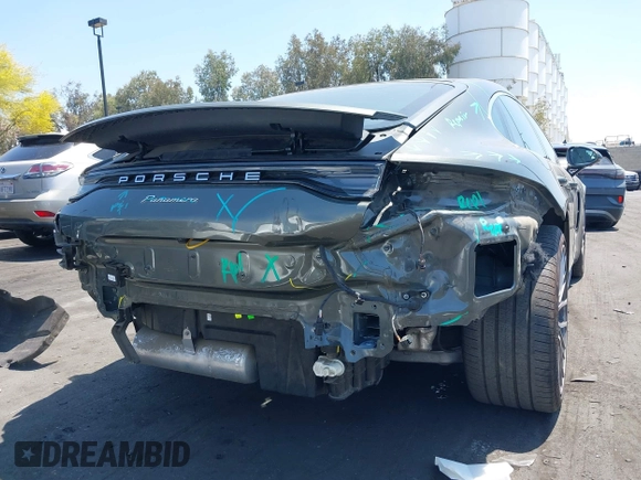 2023 Porsche Panamera with VIN WP0AJ2A78PL103586, listed as a IAAI auction lot 42489914 with 19,902 mi miles and . Bid and sale history available at DreamBid. Image 6.