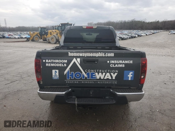 2006 GMC Canyon SLE1 with VIN 1GTDT136168159263, listed as a Copart auction lot 42035345 with 181,877 mi miles and Salvage Title. Bid and sale history available at carsss.com. Image 6.