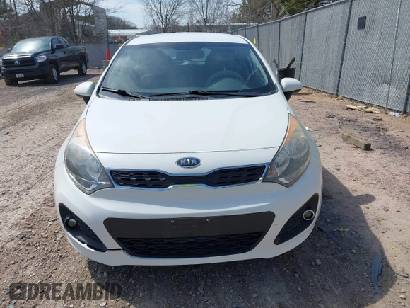 2012 Kia Rio EX with VIN KNADN5A37C6031494, listed as a IAAI auction lot 42052186 with 141,765 mi miles. Bid and sale history available at carsss.com. Image 12.