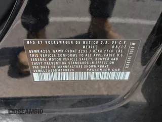 2013 Volkswagen Jetta TDI w/Premium с VIN 3VWLL7AJ9DM368679, выставлен на аукционе IAAI как лот 42092889 с пробегом 124 077 миль миль и . История ставок и продаж доступна на DreamBid. Изображение 9.