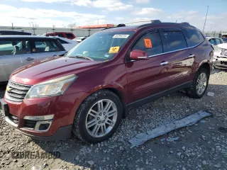 2015 Chevrolet Traverse LT with VIN 1GNKRGKD9FJ362023, listed as a Copart auction lot 83390234 with 141,117 mi miles and Salvage Title. Bid and sale history available at carsss.com. Image 1.