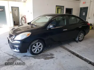 2012 Nissan Versa SL with VIN 3N1CN7AP9CL804584, listed as a Copart auction lot 49459735 with 90,093 mi miles and Clean Title. Bid and sale history available at carsss.com. Image 1.