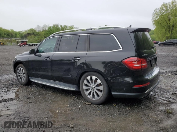2018 Mercedes-Benz GLS 450 with VIN 4JGDF6EE6JB164295, listed as a Copart auction lot 53298964 with 45,720 mi miles and . Bid and sale history available at DreamBid. Image 2.