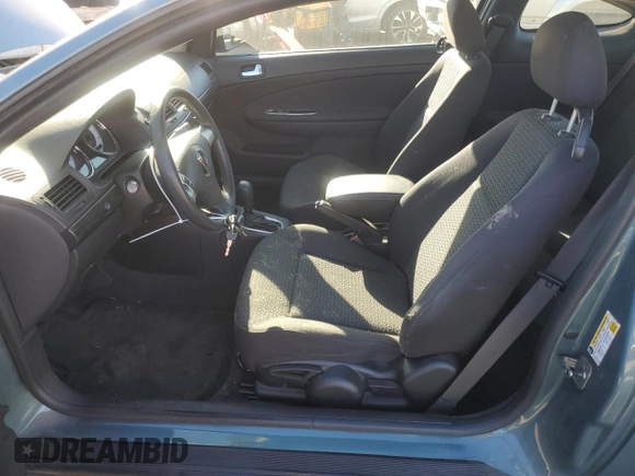 2009 Pontiac G5 with VIN 1G2AS18H997196592, listed as a Copart auction lot 88809545 with 89,592 mi miles and Clean Title. Bid and sale history available at DreamBid. Image 7.