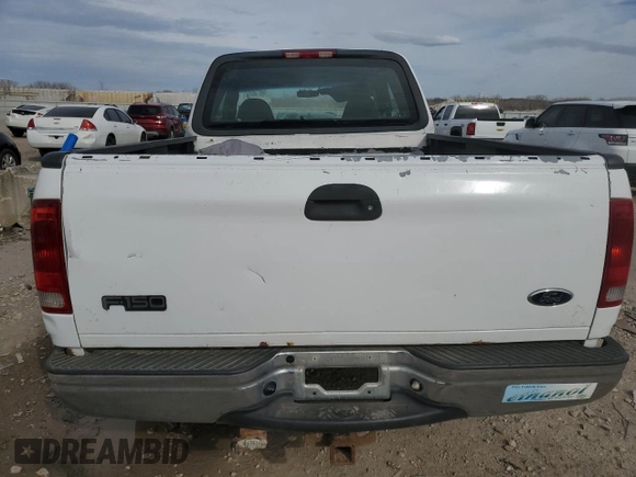 2002 Ford F-150 XL with VIN 1FTRX17212NA65610, listed as a Copart auction lot 50460585 with 129,823 mi miles and Clean Title. Bid and sale history available at carsss.com. Image 6.