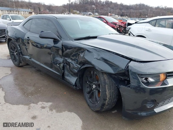 2015 Chevrolet Camaro LS with VIN 2G1FA1E34F9125476, listed as a IAAI auction lot 41539066 with 82,874 mi miles. Bid and sale history available at carsss.com. Image 6.