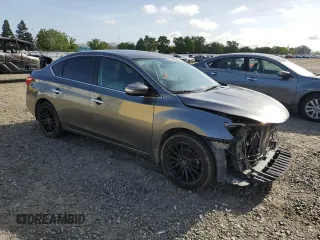 2017 Nissan Sentra S with VIN 3N1AB7APXHY207499, listed as a Copart auction lot 52257755 with 140,940 mi miles and Salvage Title. Bid and sale history available at carsss.com. Image 4.