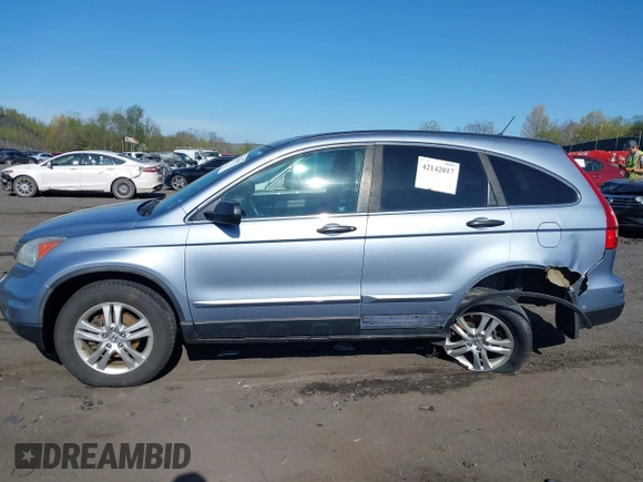 2010 Honda CR-V EX with VIN 5J6RE4H58AL071327, listed as a IAAI auction lot 42142017 with 169,048 mi miles. Bid and sale history available at carsss.com. Image 14.