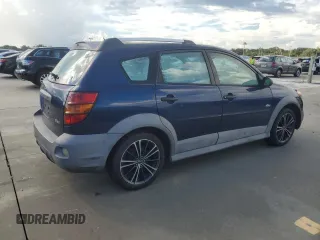 2007 Pontiac Vibe with VIN 5Y2SL65817Z409812, listed as a Copart auction lot 73877824 with 0 mi miles and Salvage Title. Bid and sale history available at carsss.com. Image 3.