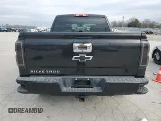 2018 Chevrolet Silverado 1500 Custom with VIN 3GCPCPEC8JG145706, listed as a Copart auction lot 43990755 with 128,188 mi miles and Salvage Title. Bid and sale history available at DreamBid. Image 6.