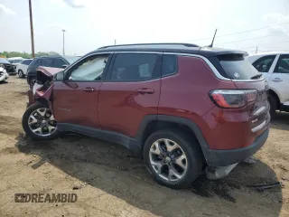 2020 Jeep Compass Limited с VIN 3C4NJDCB8LT255204, выставлен на аукционе Copart как лот 59710135 с пробегом 50 100 миль миль и Списание • Salvage title. История ставок и продаж доступна на DreamBid. Изображение 2.