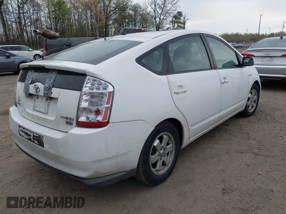 2008 Toyota Prius with VIN JTDKB20U083382042, listed as a IAAI auction lot 41995315 with Not Provided miles and . Bid and sale history available at DreamBid. Image 4.