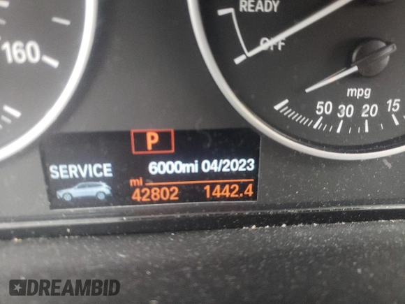 2017 BMW X1 xDrive28i with VIN WBXHT3Z34H4A64917, listed as a Copart auction lot 64486852 with 42,802 mi miles. Bid and sale history available at carsss.com. Image 8.