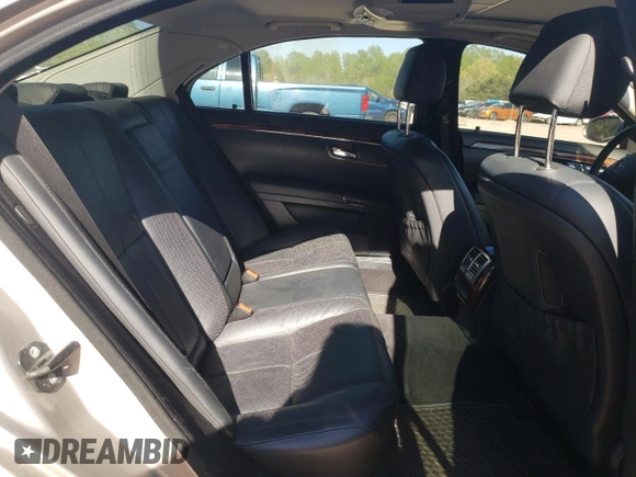 2007 Mercedes-Benz S 550 with VIN WDDNG71X07A053622, listed as a Copart auction lot 53254235 with 147,010 mi miles and Salvage Title. Bid and sale history available at DreamBid. Image 10.