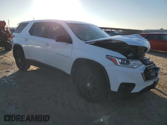 2018 Chevrolet Traverse LS with VIN 1GNERLKW0JJ207571, listed as a Copart auction lot 86076374 with 119,450 mi miles and Salvage Title. Bid and sale history available at carsss.com. Image 4.