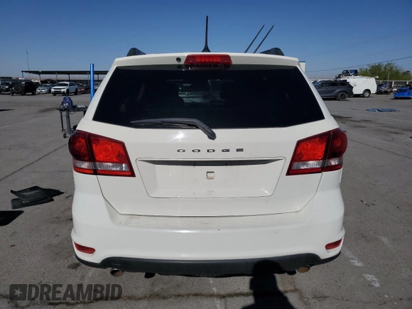 2017 Dodge Journey SXT with VIN 3C4PDCBG7HT531547, listed as a Copart auction lot 52322685 with 121,876 mi miles and Salvage title. Bid and sale history available at DreamBid. Image 6.