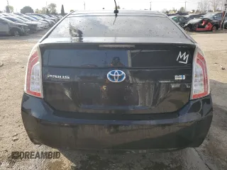 2012 Toyota Prius One with VIN JTDKN3DU4C5449018, listed as a Copart auction lot 43396125 with 193,248 mi miles and Salvage title. Bid and sale history available at DreamBid. Image 6.