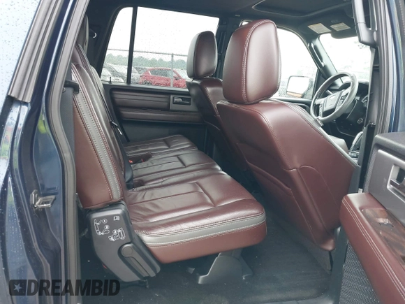 2015 Ford Expedition Max Platinum with VIN 1FMJK1MT7FEF36847, listed as a IAAI auction lot 42366852 with 153,552 mi miles and . Bid and sale history available at DreamBid. Image 8.