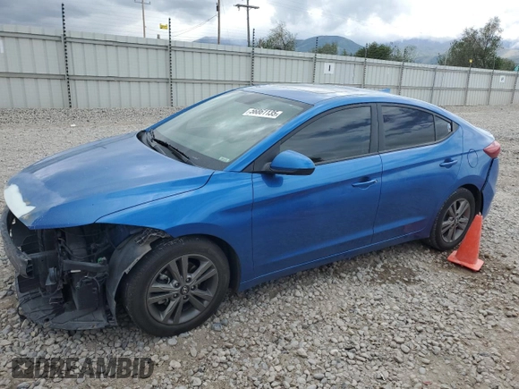 2017 Hyundai Elantra SE z VIN 5NPD84LF9HH182264, wystawiony jako Copart lot #56861135 z przebiegiem 84 768 mil mil oraz Szkoda całkowita • Salvage title. Historia ofert i sprzedaży dostępna na DreamBid. Obrazek 1.