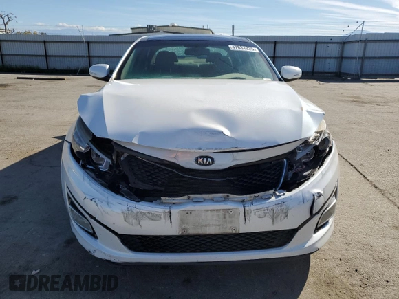 2015 Kia Optima EX with VIN 5XXGN4A77FG433602, listed as a Copart auction lot 47631325 with 161,319 mi miles and Salvage Title. Bid and sale history available at carsss.com. Image 5.
