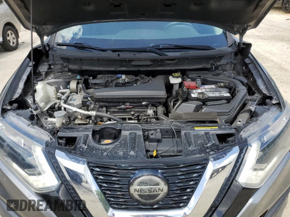 2019 Nissan Rogue SV with VIN KNMAT2MT3KP544403, listed as a Copart auction lot 51637385 with 105,216 mi miles and Non Repairable. Bid and sale history available at carsss.com. Image 12.